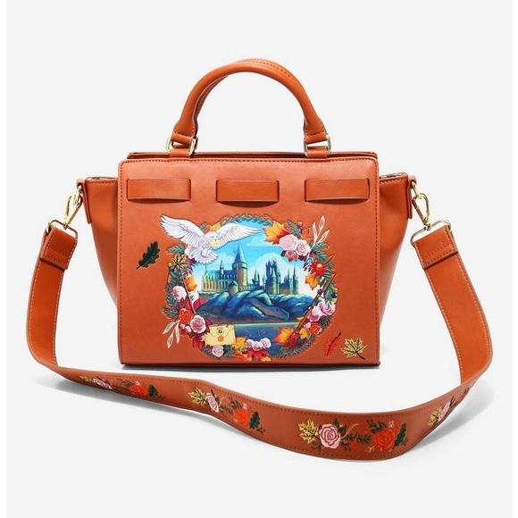 Harry Potter Handbags - Harry Potter Hogwarts Wreath Handbag